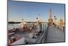 Statue of Imperia by Peter Lenk at the Seaport, Restaurant on a Ship, Konstanz-Markus Lange-Mounted Photographic Print