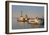 Statue of Imperia by Peter Lenk at the Seaport, Restaurant on a Ship, Konstanz-Markus Lange-Framed Premium Photographic Print