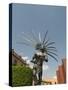 Statue of Indian Dancer, Queretaro, Queretaro State, Mexico, North America-Robert Harding-Stretched Canvas