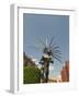 Statue of Indian Dancer, Queretaro, Queretaro State, Mexico, North America-Robert Harding-Framed Photographic Print