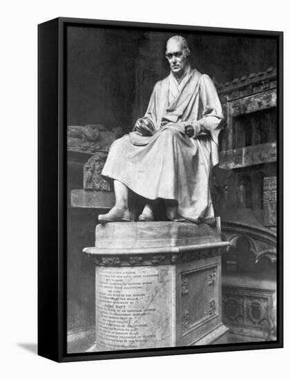 Statue of Inventor James Watt-null-Framed Stretched Canvas