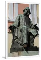 Statue of Ivan Aivazovsky (1817-1900). Feodosiya. Ukraine-null-Framed Giclee Print