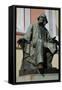 Statue of Ivan Aivazovsky (1817-1900). Feodosiya. Ukraine-null-Framed Stretched Canvas
