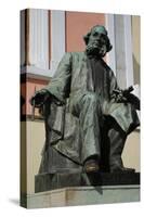 Statue of Ivan Aivazovsky (1817-1900). Feodosiya. Ukraine-null-Stretched Canvas