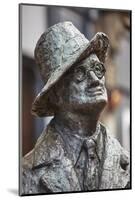 Statue of James Joyce, O'Connell Street, Dublin, Republic of Ireland, Europe-Nigel Hicks-Mounted Photographic Print