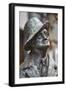 Statue of James Joyce, O'Connell Street, Dublin, Republic of Ireland, Europe-Nigel Hicks-Framed Photographic Print