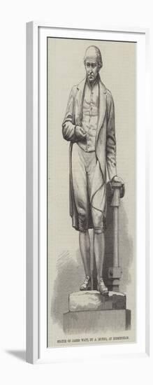 Statue of James Watt, by a Munro, at Birmingham-null-Framed Giclee Print