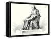 Statue of James Watt in Westminster-null-Framed Stretched Canvas