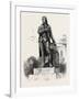 Statue of Jefferson in Front of the White House, Washington, USA, 1870S-null-Framed Giclee Print