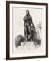 Statue of Jefferson in Front of the White House, Washington, USA, 1870S-null-Framed Giclee Print