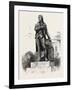 Statue of Jefferson in Front of the White House, Washington, USA, 1870S-null-Framed Giclee Print