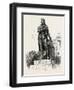 Statue of Jefferson in Front of the White House, Washington, USA, 1870S-null-Framed Giclee Print