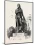 Statue of Jefferson in Front of the White House, Washington, USA, 1870S-null-Mounted Giclee Print