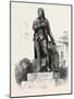 Statue of Jefferson in Front of the White House, Washington, USA, 1870S-null-Mounted Giclee Print