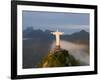 Statue of Jesus, known as Cristo Redentor (Christ the Redeemer), on Corcovado Mountain in Rio De Ja-Peter Adams-Framed Photographic Print