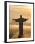 Statue of Jesus, known as Cristo Redentor (Christ the Redeemer), on Corcovado Mountain in Rio De Ja-Peter Adams-Framed Photographic Print