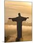 Statue of Jesus, known as Cristo Redentor (Christ the Redeemer), on Corcovado Mountain in Rio De Ja-Peter Adams-Mounted Photographic Print