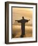 Statue of Jesus, known as Cristo Redentor (Christ the Redeemer), on Corcovado Mountain in Rio De Ja-Peter Adams-Framed Premium Photographic Print