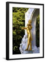 Statue of Johann Strauss, Stadtpark, Vienna, Austria, Central Europe-Neil Farrin-Framed Photographic Print