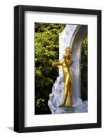 Statue of Johann Strauss, Stadtpark, Vienna, Austria, Central Europe-Neil Farrin-Framed Photographic Print