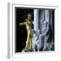 Statue of Johann Strauss, Stadtpark, Vienna, Austria, Europe-Stuart Black-Framed Photographic Print