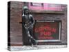 Statue of John Lennon Close to the Original Cavern Club, Matthew Street-Ethel Davies-Stretched Canvas