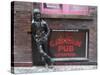 Statue of John Lennon Close to the Original Cavern Club, Matthew Street-Ethel Davies-Stretched Canvas