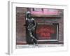 Statue of John Lennon Close to the Original Cavern Club, Matthew Street-Ethel Davies-Framed Premium Photographic Print