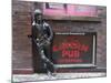 Statue of John Lennon Close to the Original Cavern Club, Matthew Street-Ethel Davies-Mounted Premium Photographic Print