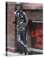 Statue of John Lennon Near the Original Cavern Club, Matthew Street, Liverpool, Merseyside-Ethel Davies-Stretched Canvas