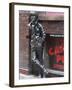 Statue of John Lennon Near the Original Cavern Club, Matthew Street, Liverpool, Merseyside-Ethel Davies-Framed Premium Photographic Print