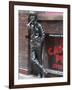 Statue of John Lennon Near the Original Cavern Club, Matthew Street, Liverpool, Merseyside-Ethel Davies-Framed Photographic Print