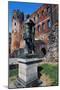 Statue of Julius Caesar, Porta Palatina, Turin, Piedmont, Italy BC-null-Mounted Giclee Print