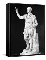 Statue of Julius Caesar-Philip Gendreau-Framed Stretched Canvas