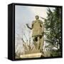 Statue of Julius Caesar-null-Framed Stretched Canvas