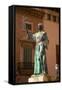 Statue of Junipero Serra, Palma, Mallorca, Spain, Europe-Neil Farrin-Framed Stretched Canvas