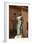 Statue of Junipero Serra, Palma, Mallorca, Spain, Europe-Neil Farrin-Framed Photographic Print