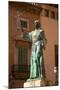 Statue of Junipero Serra, Palma, Mallorca, Spain, Europe-Neil Farrin-Mounted Photographic Print