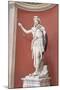 Statue of Juno Sospita, Second Century Ad, Vatican Museums, Rome, Italy-null-Mounted Giclee Print