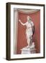 Statue of Juno Sospita, Second Century Ad, Vatican Museums, Rome, Italy-null-Framed Giclee Print