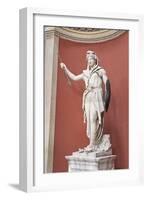 Statue of Juno Sospita, Second Century Ad, Vatican Museums, Rome, Italy-null-Framed Giclee Print