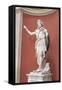 Statue of Juno Sospita, Second Century Ad, Vatican Museums, Rome, Italy-null-Framed Stretched Canvas