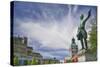 Statue of Karl XII in Kungstradgarden-Jon Hicks-Stretched Canvas