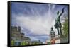 Statue of Karl XII in Kungstradgarden-Jon Hicks-Framed Stretched Canvas
