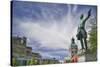 Statue of Karl XII in Kungstradgarden-Jon Hicks-Stretched Canvas