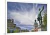 Statue of Karl XII in Kungstradgarden-Jon Hicks-Framed Photographic Print