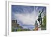 Statue of Karl XII in Kungstradgarden-Jon Hicks-Framed Photographic Print