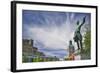 Statue of Karl XII in Kungstradgarden-Jon Hicks-Framed Photographic Print