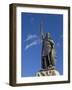 Statue of King Alfred, Winchester, Hampshire, England, United Kingdom, Europe-James Emmerson-Framed Photographic Print