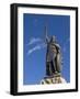 Statue of King Alfred, Winchester, Hampshire, England, United Kingdom, Europe-James Emmerson-Framed Photographic Print